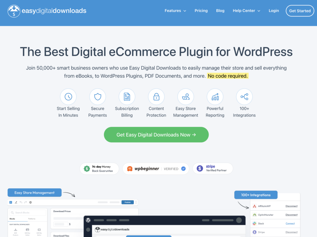 Easy Digital Downloads_Best WordPress PayPal Plugins